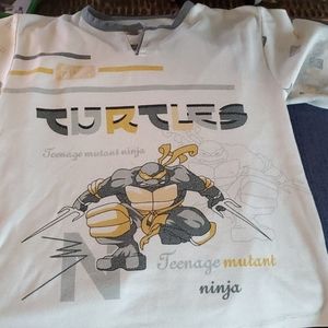 Ninja Turtles Pajamas and stuffed Michael Angelo t